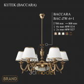 Люстра Kutek Baccara