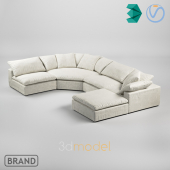 Угловой диван Luscious Sectional Group Medium