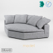 Диванный модуль Luscious Sectional Island Corner Medium