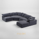 Угловой диван Luscious Sectional Group Medium